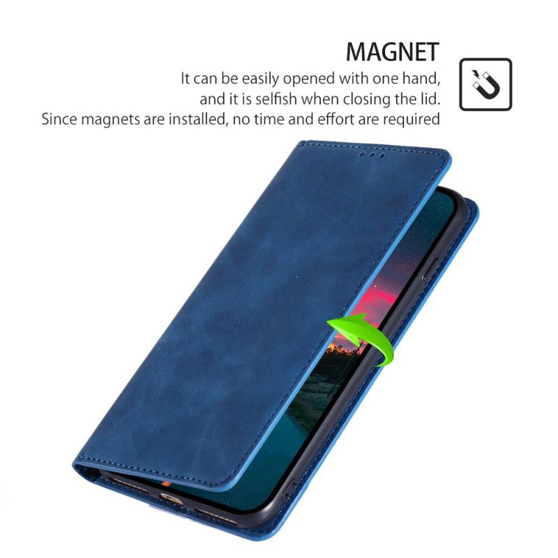 Læder Cover Xiaomi 14 Pro Telefon Etui Ruskindseffekt