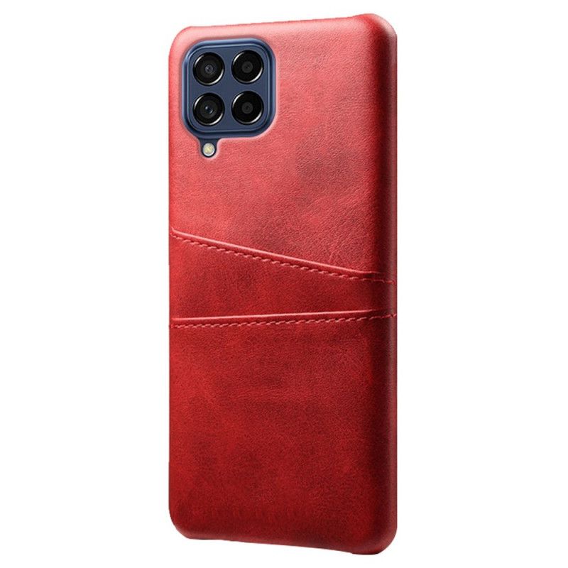 Cover Samsung Galaxy M53 5G Lædereffektkortholder