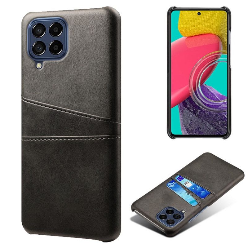 Cover Samsung Galaxy M53 5G Lædereffektkortholder