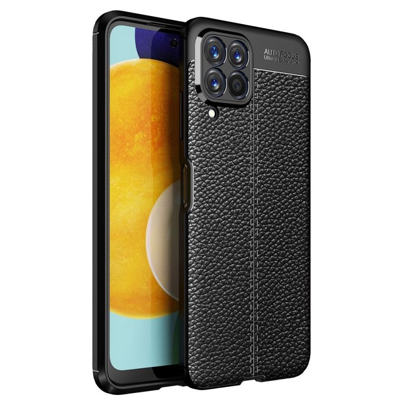 Cover Samsung Galaxy M53 5G Lichi-læderstil