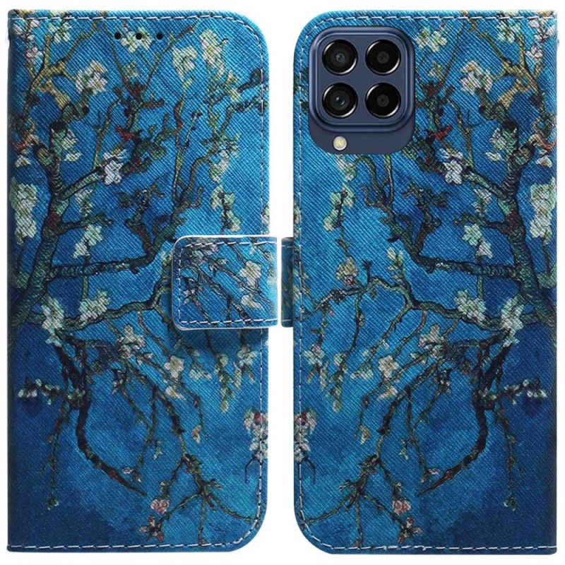 Flip Cover Samsung Galaxy M53 5G Blomstrende Grene