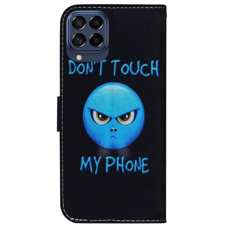 Flip Cover Samsung Galaxy M53 5G Emoji-telefon