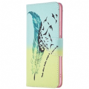 Flip Cover Samsung Galaxy M53 5G Fjer