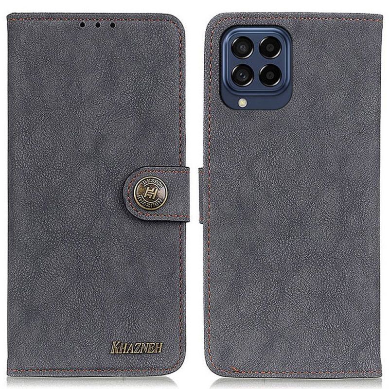 Flip Cover Samsung Galaxy M53 5G Khazneh Splitlæder