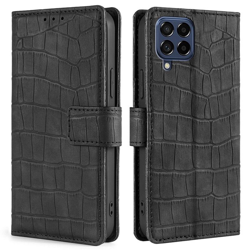 Flip Cover Samsung Galaxy M53 5G Krokodillehudstil