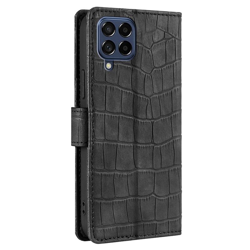 Flip Cover Samsung Galaxy M53 5G Krokodillehudstil