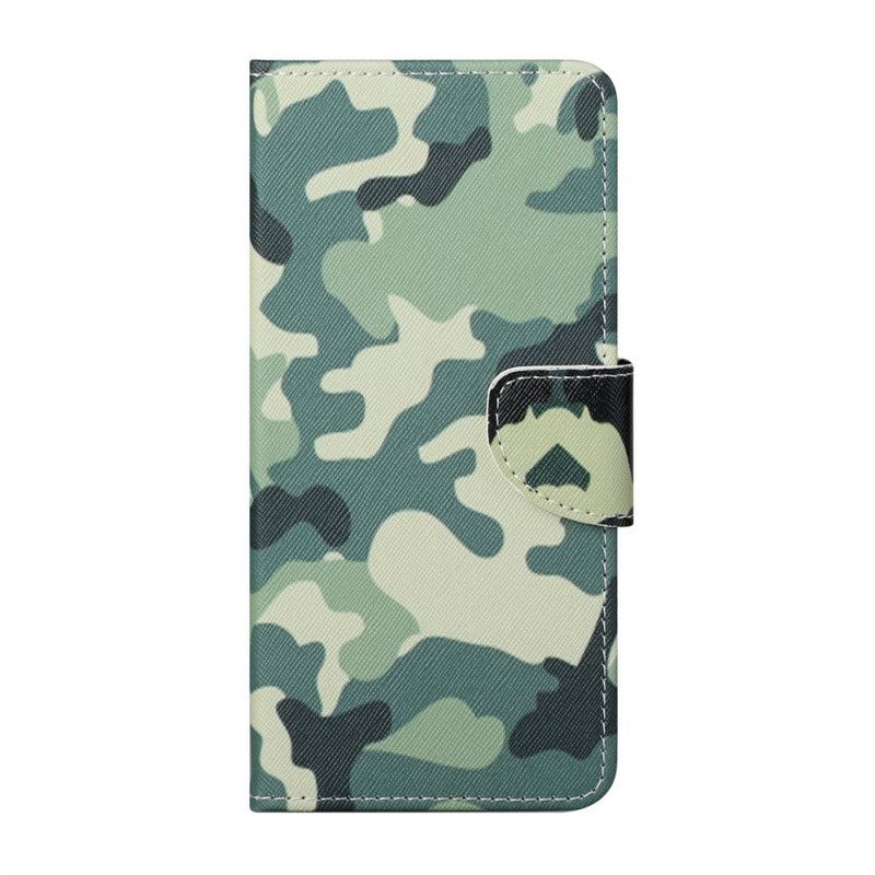 Flip Cover Samsung Galaxy M53 5G Militær Camouflage