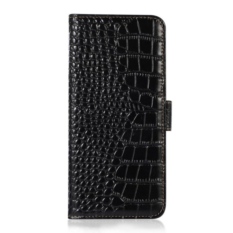 Flip Cover Samsung Galaxy M53 5G Rfid Crocodile Style