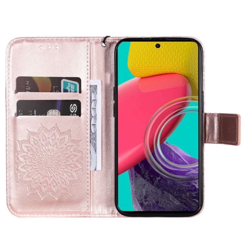 Flip Cover Samsung Galaxy M53 5G Sol Med Snor