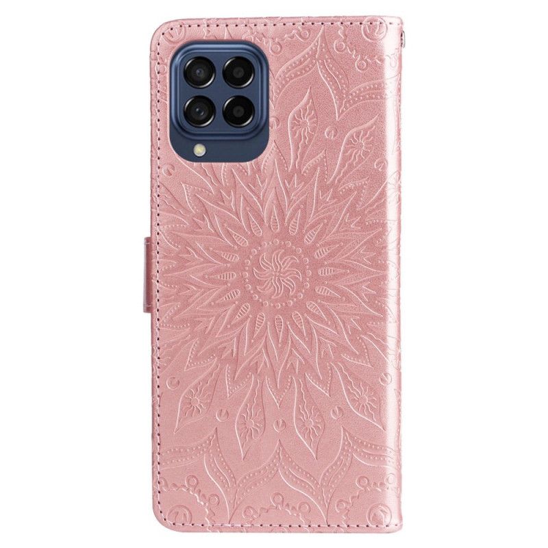 Flip Cover Samsung Galaxy M53 5G Sol Med Snor