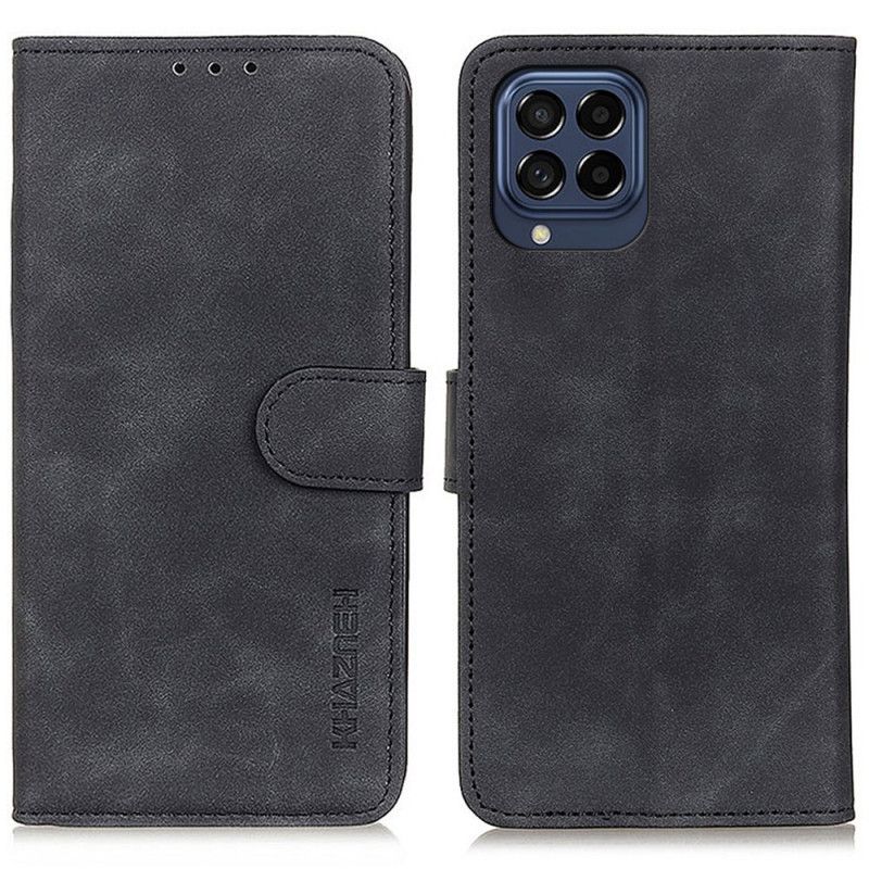 Flip Cover Samsung Galaxy M53 5G Vintage Lædereffekt Khazneh