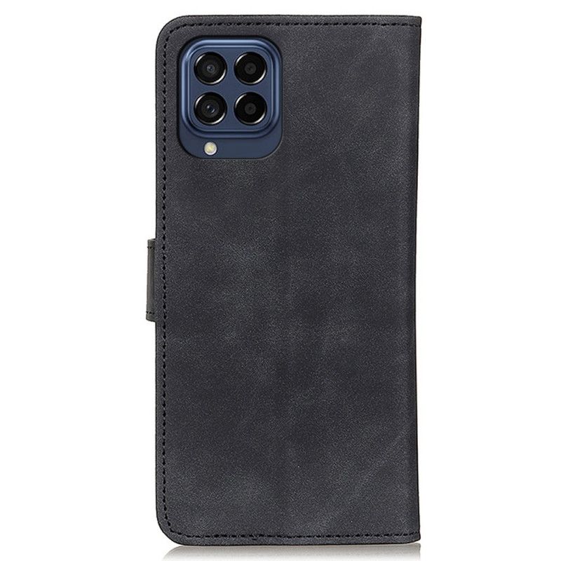 Flip Cover Samsung Galaxy M53 5G Vintage Lædereffekt Khazneh