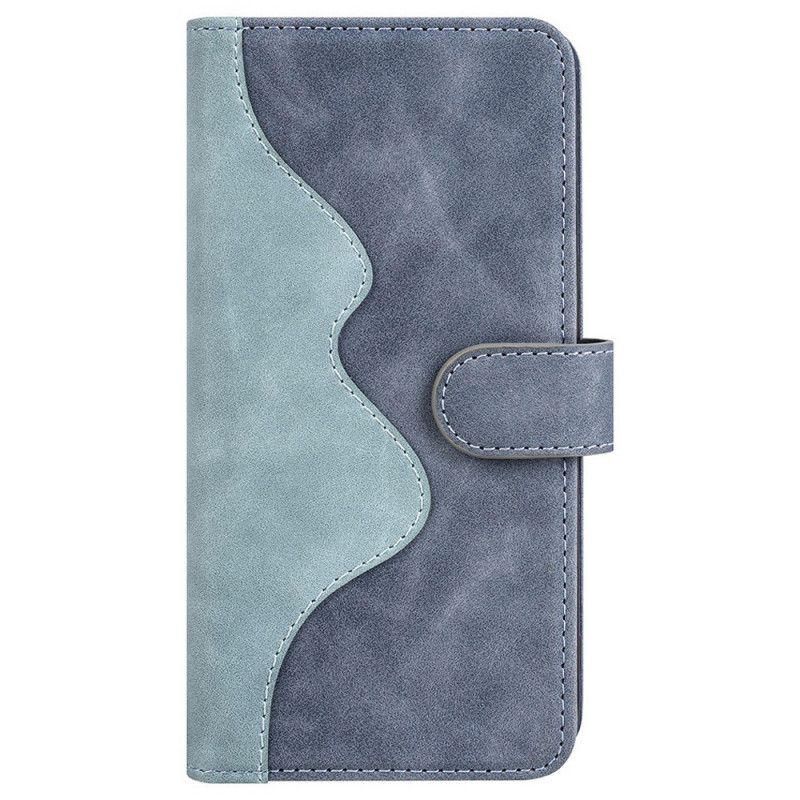 Flip Cover Samsung Galaxy M53 5G Wave Læderstil