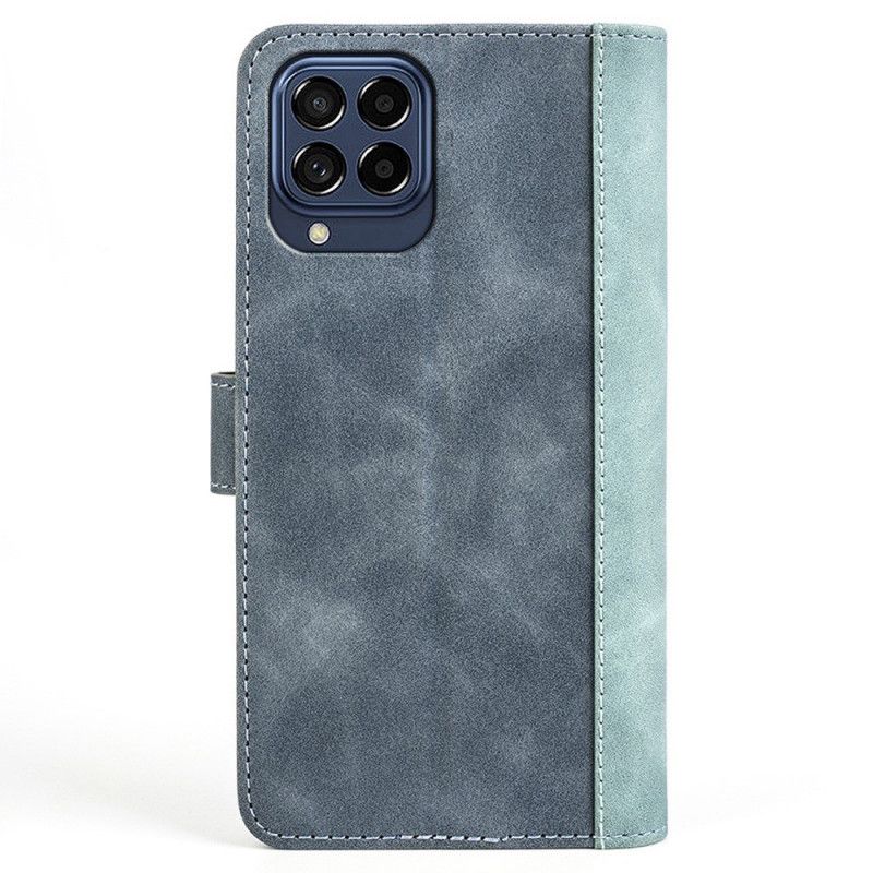 Flip Cover Samsung Galaxy M53 5G Wave Læderstil