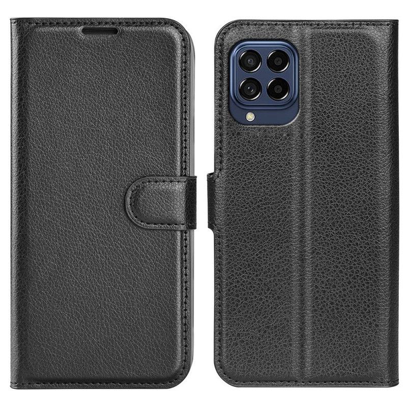 Læder Cover Samsung Galaxy M53 5G Klassisk