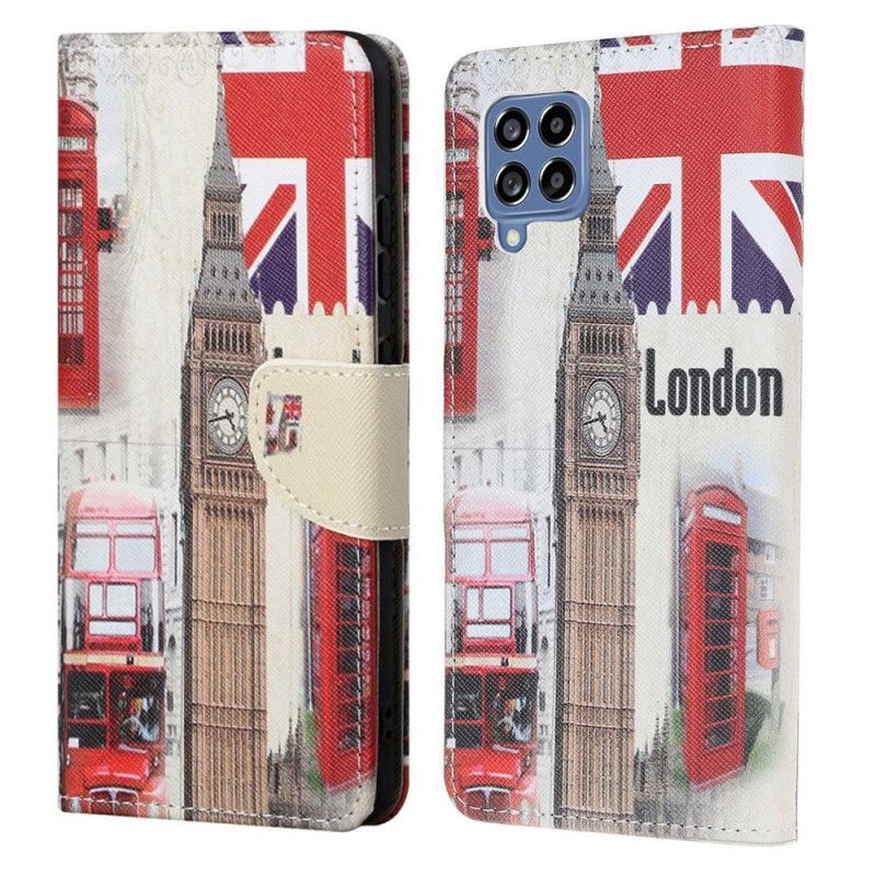 Læder Cover Samsung Galaxy M53 5G London