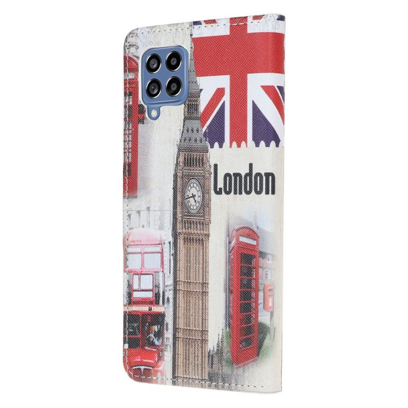 Læder Cover Samsung Galaxy M53 5G London