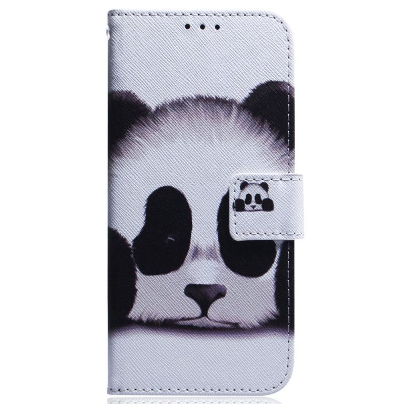 Læder Cover Samsung Galaxy M53 5G Panda