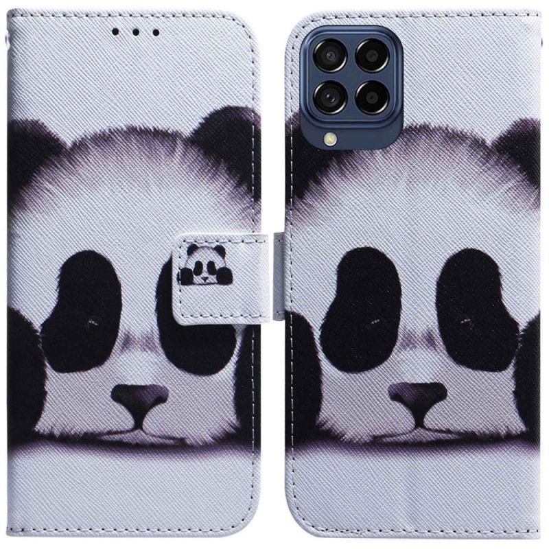 Læder Cover Samsung Galaxy M53 5G Panda