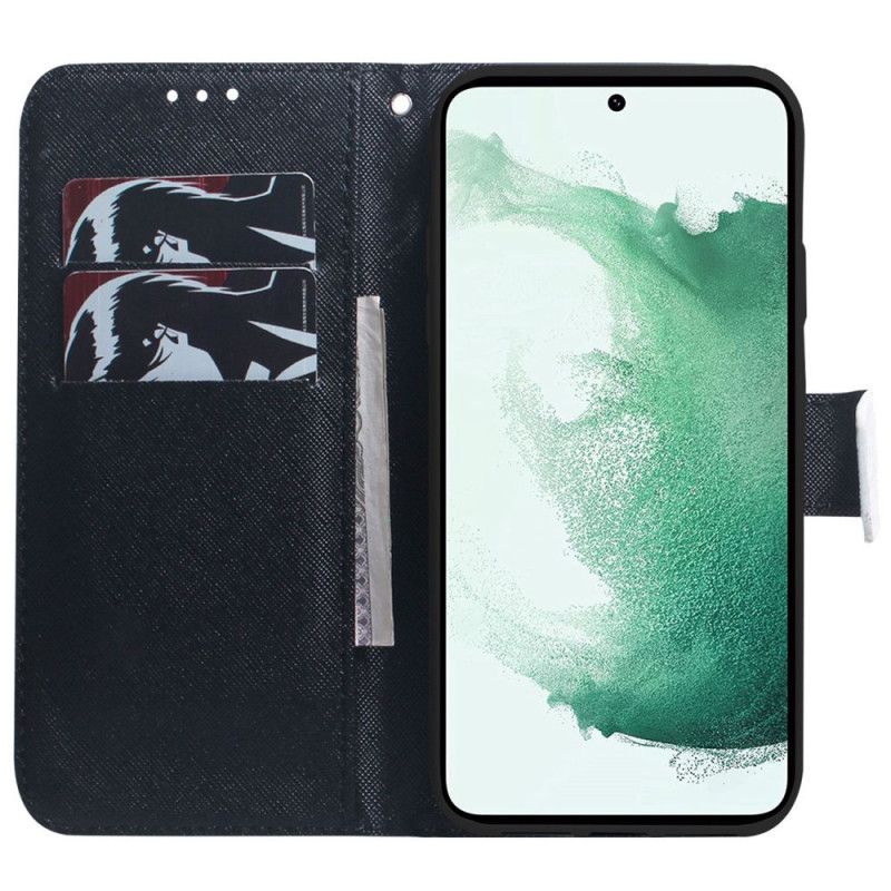 Læder Cover Samsung Galaxy M53 5G Panda