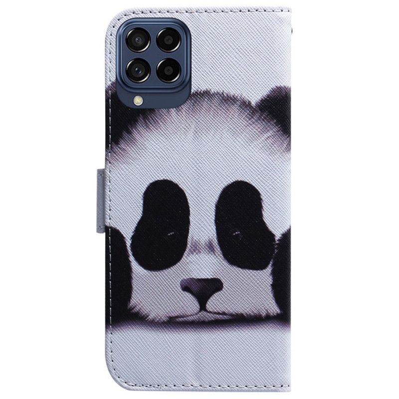 Læder Cover Samsung Galaxy M53 5G Panda