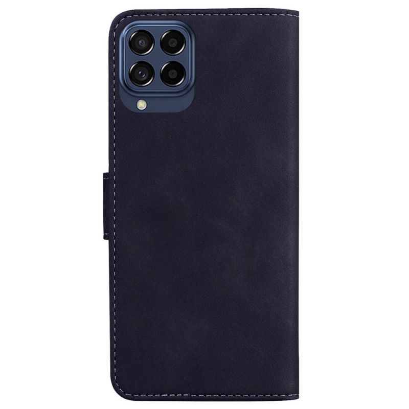 Læder Cover Samsung Galaxy M53 5G Sommerfugl