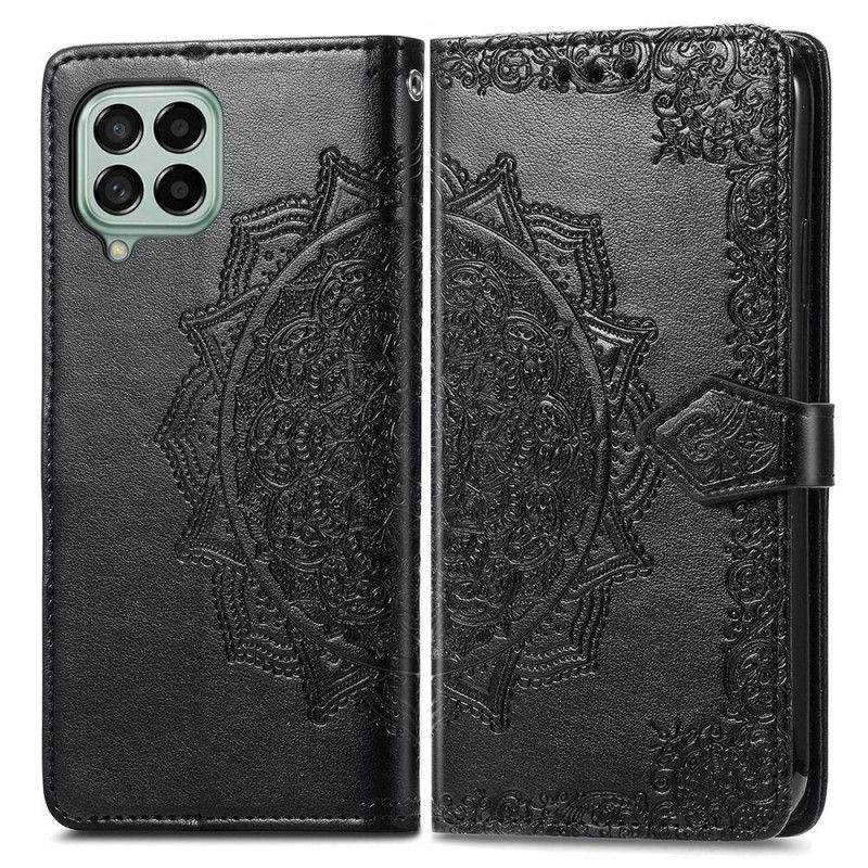 Læder Cover Samsung Galaxy M53 5G Vintage Mandala