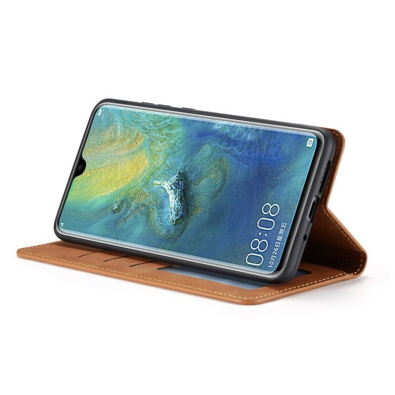 Cover Huawei Mate 20 Flip Cover Lædereffekt Forwenw