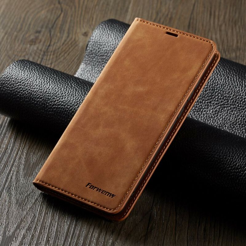 Cover Huawei Mate 20 Flip Cover Lædereffekt Forwenw