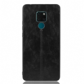 Cover Huawei Mate 20 Søm Lædereffekt