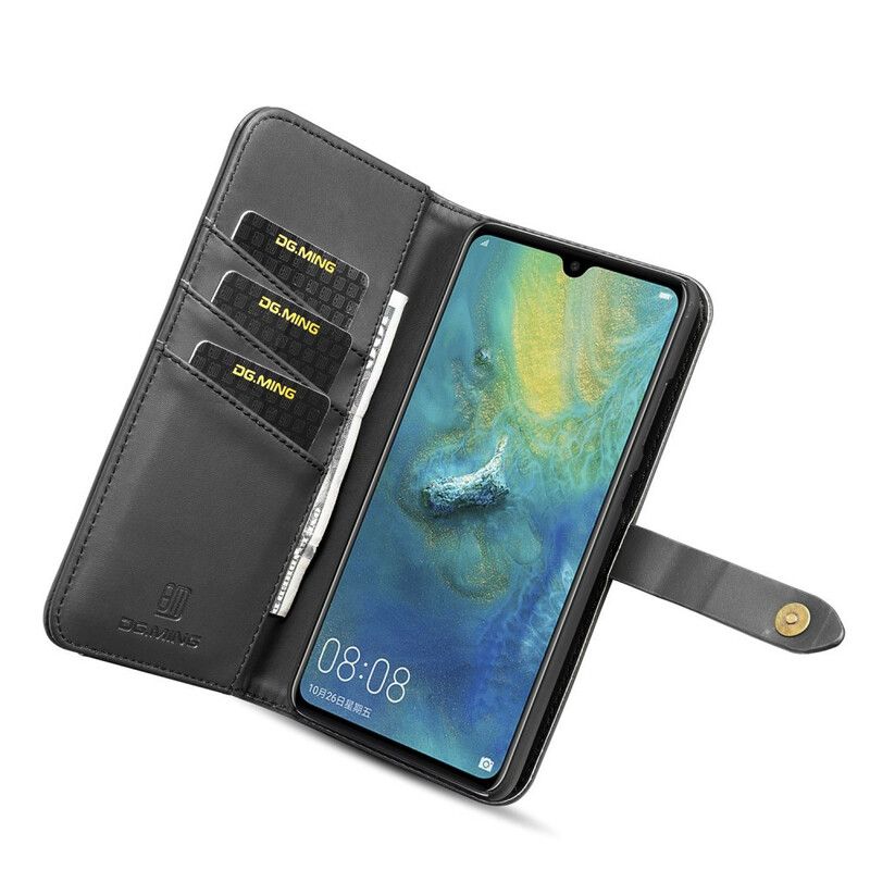 Flip Cover Huawei Mate 20 Dg Glat Lædereffekt. Ming Aftagelig