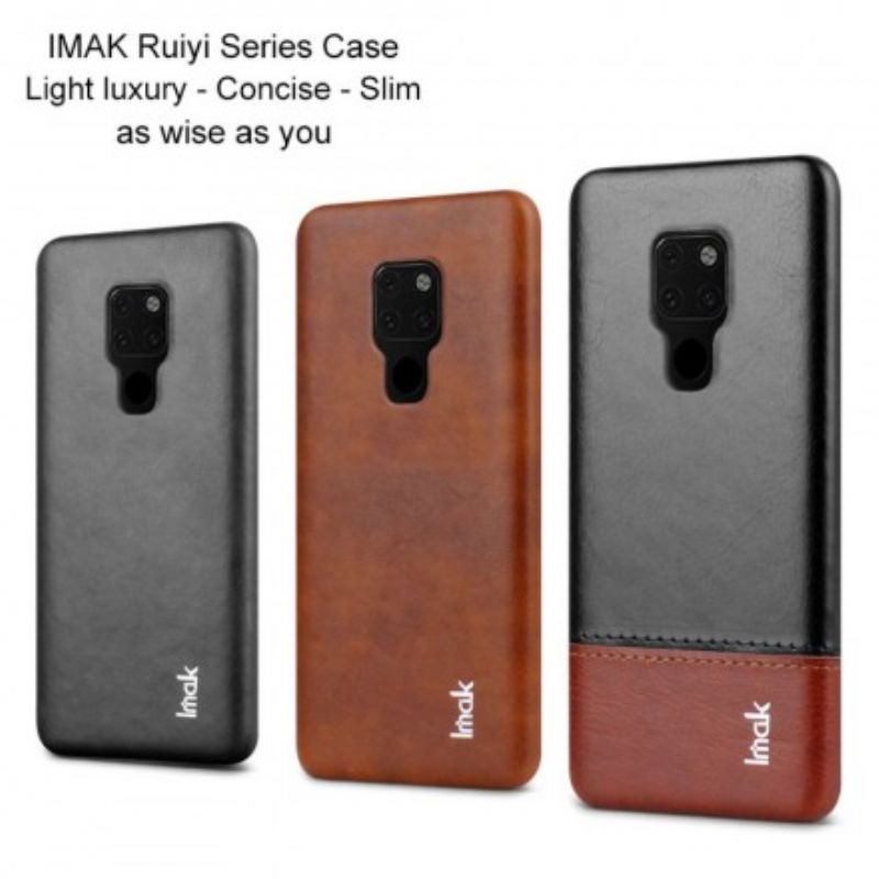 Mobilcover Huawei Mate 20 Imak Ruiyi Series Lædereffekt