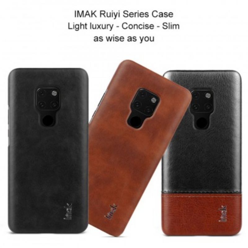 Mobilcover Huawei Mate 20 Imak Ruiyi Series Lædereffekt