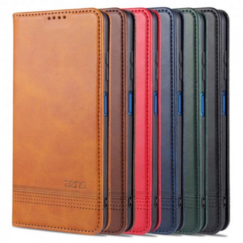 Cover Poco X3 / X3 Pro / X3 NFC Flip Cover Azns Læderstil