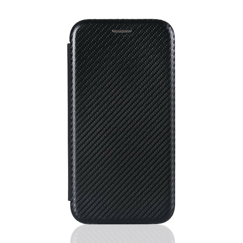 Cover Poco X3 / X3 Pro / X3 NFC Flip Cover Kulfiber Med Støttering