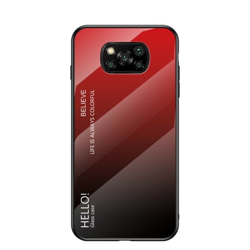 Cover Poco X3 / X3 Pro / X3 NFC Hej Hærdet Glas