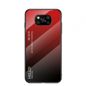 Cover Poco X3 / X3 Pro / X3 NFC Hej Hærdet Glas