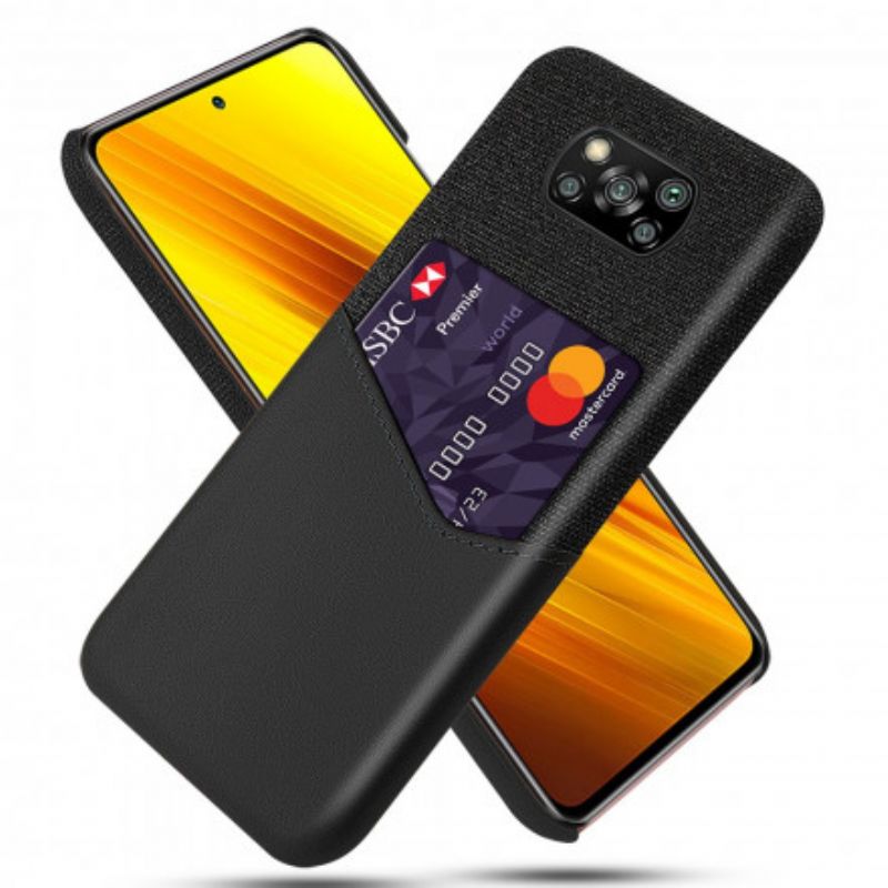 Cover Poco X3 / X3 Pro / X3 NFC Ksq Kortholder