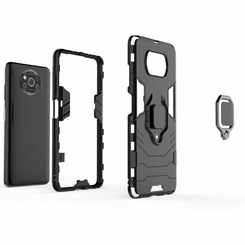 Cover Poco X3 / X3 Pro / X3 NFC Modstandsdygtig Ring