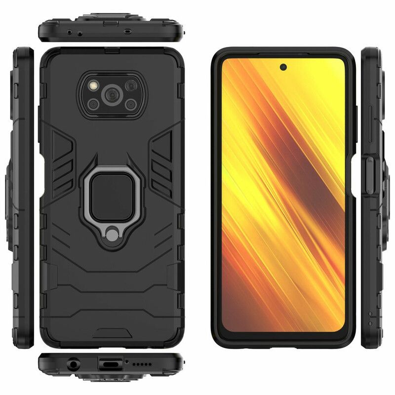 Cover Poco X3 / X3 Pro / X3 NFC Modstandsdygtig Ring