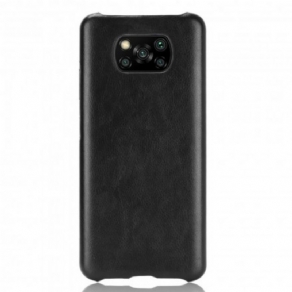 Cover Poco X3 / X3 Pro / X3 NFC Performance Litchi-lædereffekt