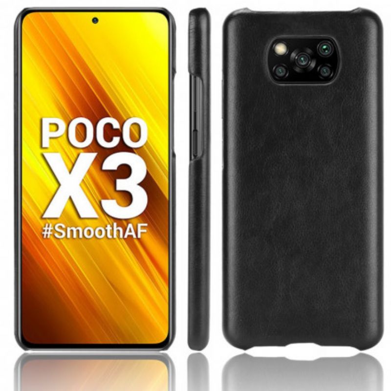 Cover Poco X3 / X3 Pro / X3 NFC Performance Litchi-lædereffekt