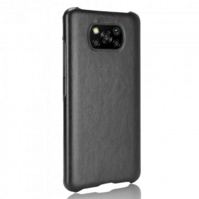 Cover Poco X3 / X3 Pro / X3 NFC Performance Litchi-lædereffekt