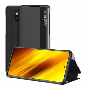 Cover Poco X3 / X3 Pro / X3 NFC Tekstureret Kunstlæder