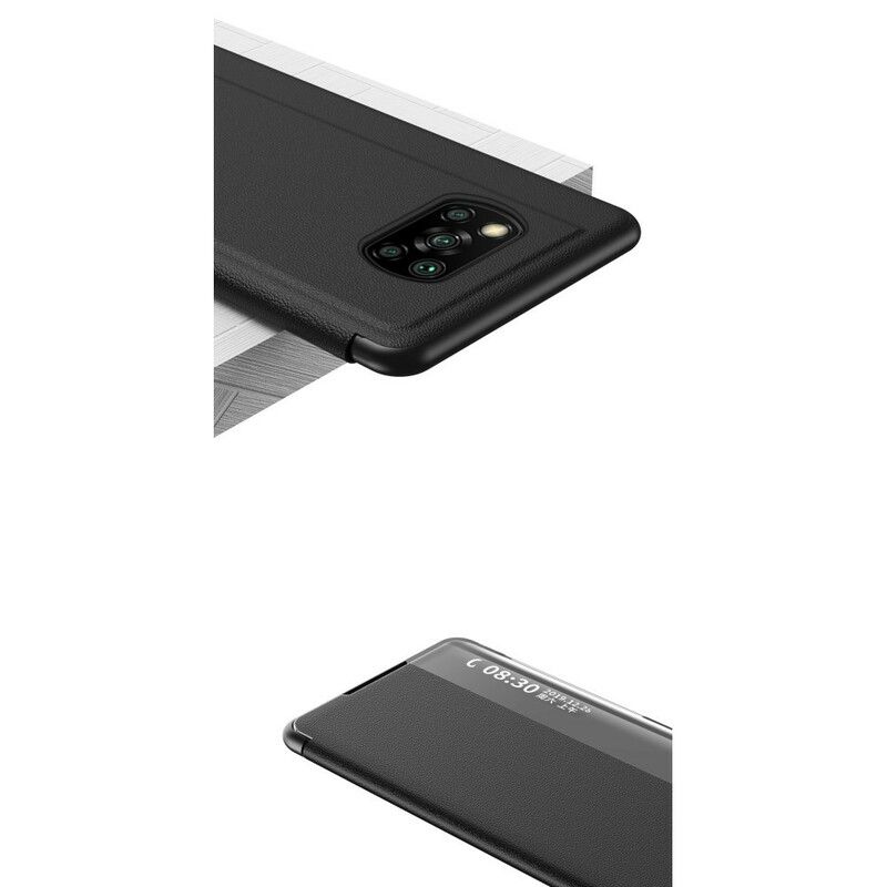 Cover Poco X3 / X3 Pro / X3 NFC Tekstureret Kunstlæder