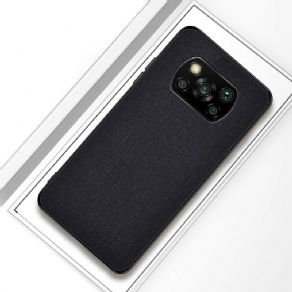 Cover Poco X3 / X3 Pro / X3 NFC Teksturstof