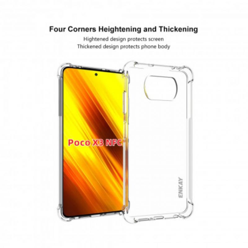 Cover Poco X3 / X3 Pro / X3 NFC Transparent Enkay