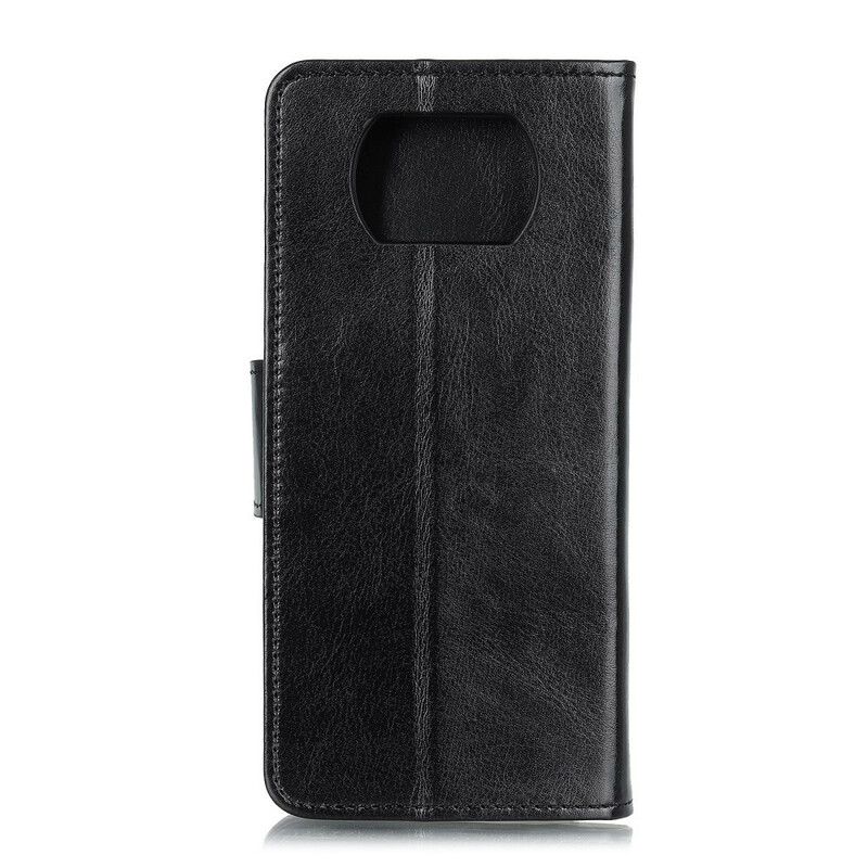 Flip Cover Poco X3 / X3 Pro / X3 NFC Blankt Kunstlæder