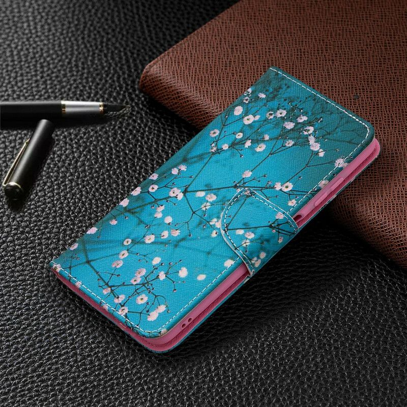 Flip Cover Poco X3 / X3 Pro / X3 NFC Blomstrende Træ