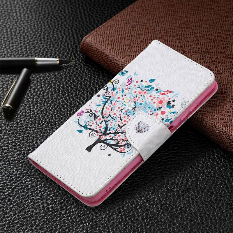 Flip Cover Poco X3 / X3 Pro / X3 NFC Blomstret Træ